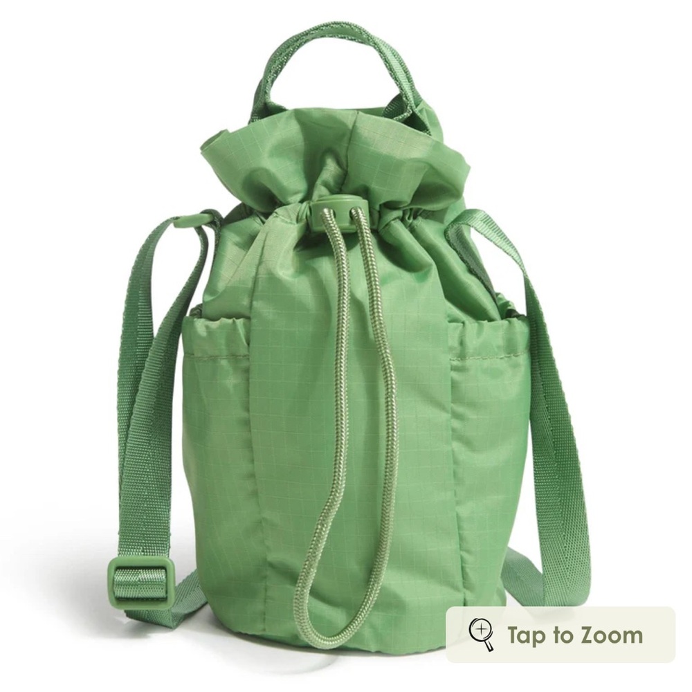 Flourite Green Vera Bradley Outlet Water Bottle Crossbody in Ripstop